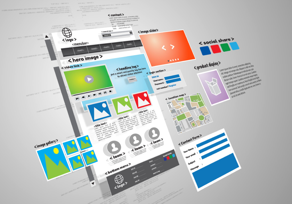 Website design, development project conceptualization.